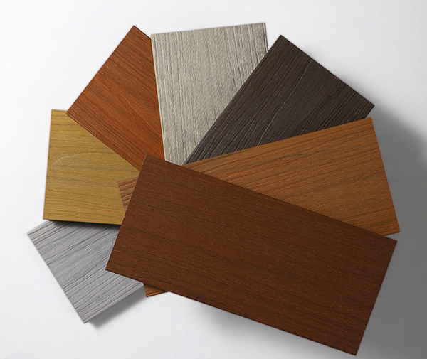 Plastic wood floor